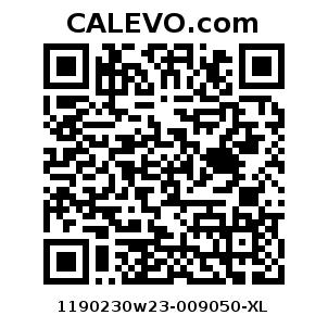 Calevo.com Preisschild 1190230w23-009050-XL