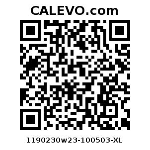 Calevo.com Preisschild 1190230w23-100503-XL