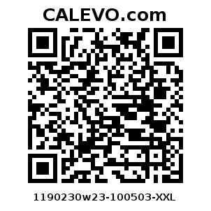 Calevo.com Preisschild 1190230w23-100503-XXL