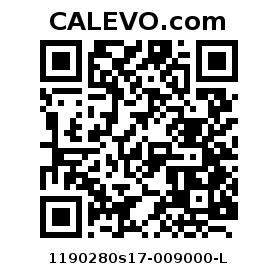 Calevo.com Preisschild 1190280s17-009000-L