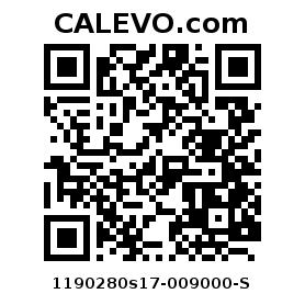 Calevo.com Preisschild 1190280s17-009000-S