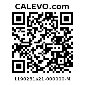 Calevo.com Preisschild 1190281s21-000000-M