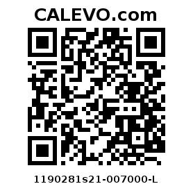 Calevo.com Preisschild 1190281s21-007000-L