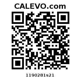 Calevo.com pricetag 1190281s21