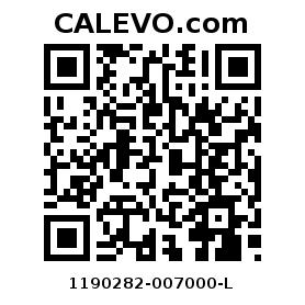 Calevo.com pricetag 1190282-007000-L