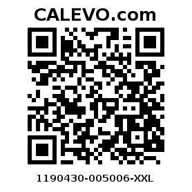 Calevo.com Preisschild 1190430-005006-XXL