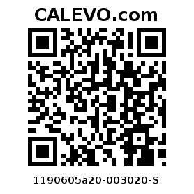 Calevo.com Preisschild 1190605a20-003020-S