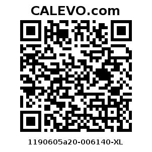 Calevo.com Preisschild 1190605a20-006140-XL