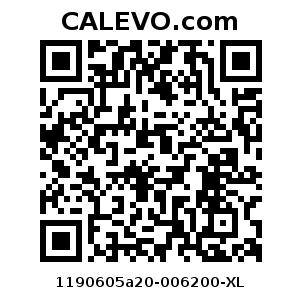 Calevo.com Preisschild 1190605a20-006200-XL