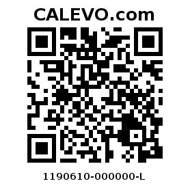 Calevo.com Preisschild 1190610-000000-L