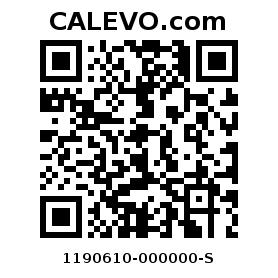 Calevo.com Preisschild 1190610-000000-S
