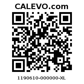 Calevo.com Preisschild 1190610-000000-XL