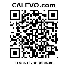 Calevo.com Preisschild 1190611-000000-XL
