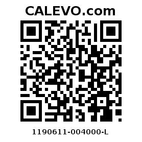 Calevo.com Preisschild 1190611-004000-L
