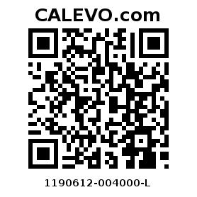 Calevo.com Preisschild 1190612-004000-L