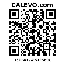 Calevo.com Preisschild 1190612-004000-S