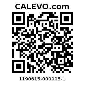Calevo.com Preisschild 1190615-000005-L