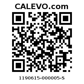 Calevo.com Preisschild 1190615-000005-S