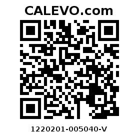 Calevo.com pricetag 1220201-005040-V