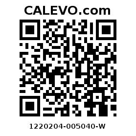 Calevo.com Preisschild 1220204-005040-W
