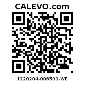 Calevo.com Preisschild 1220204-006500-WE
