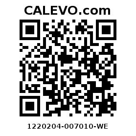 Calevo.com Preisschild 1220204-007010-WE