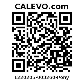 Calevo.com Preisschild 1220205-003260-Pony