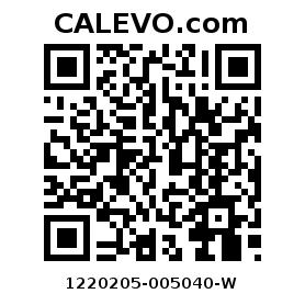 Calevo.com Preisschild 1220205-005040-W