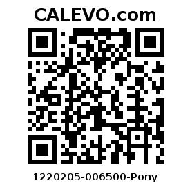 Calevo.com Preisschild 1220205-006500-Pony