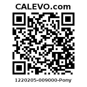 Calevo.com Preisschild 1220205-009000-Pony