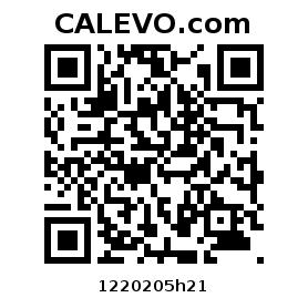 Calevo.com Preisschild 1220205h21