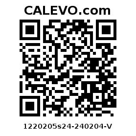 Calevo.com Preisschild 1220205s24-240204-V