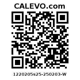 Calevo.com pricetag 1220205s25-250203-W