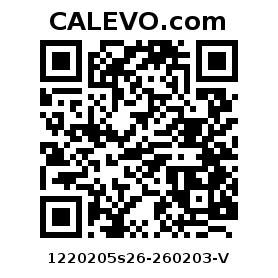 Calevo.com Preisschild 1220205s26-260203-V