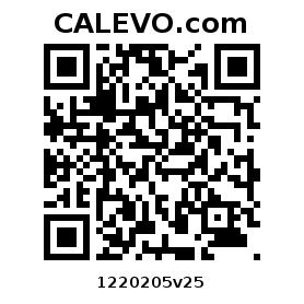 Calevo.com pricetag 1220205v25