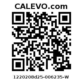 Calevo.com Preisschild 1220208d25-006235-W