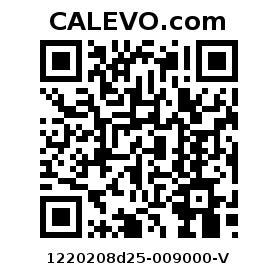 Calevo.com Preisschild 1220208d25-009000-V