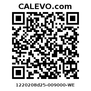 Calevo.com Preisschild 1220208d25-009000-WE