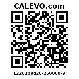 Calevo.com Preisschild 1220208d26-260060-V