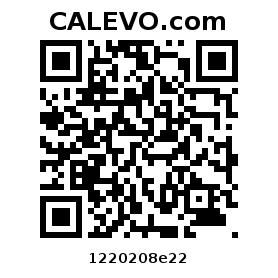 Calevo.com Preisschild 1220208e22