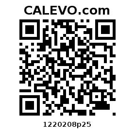 Calevo.com Preisschild 1220208p25