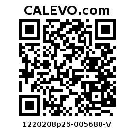 Calevo.com Preisschild 1220208p26-005680-V
