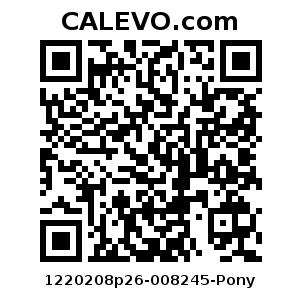 Calevo.com Preisschild 1220208p26-008245-Pony
