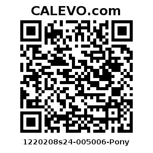 Calevo.com Preisschild 1220208s24-005006-Pony