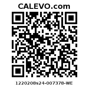 Calevo.com Preisschild 1220208s24-007378-WE