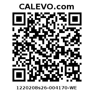 Calevo.com Preisschild 1220208s26-004170-WE