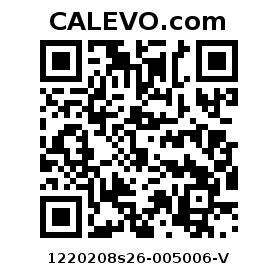 Calevo.com Preisschild 1220208s26-005006-V