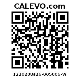 Calevo.com Preisschild 1220208s26-005006-W