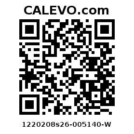 Calevo.com Preisschild 1220208s26-005140-W