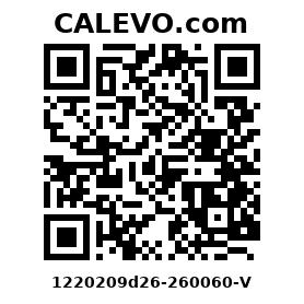Calevo.com Preisschild 1220209d26-260060-V